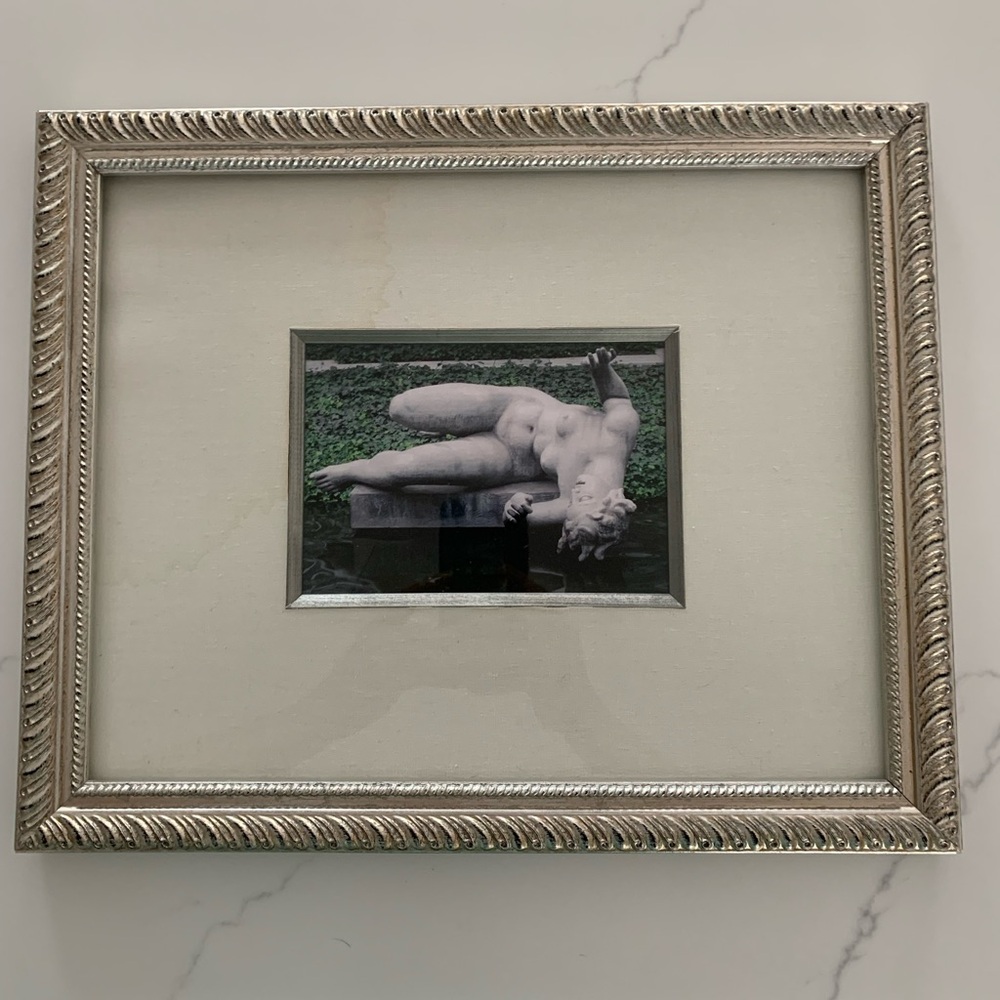 Framed Art. 
The River
1943-1945
by French sculptor
Arístide Maillot